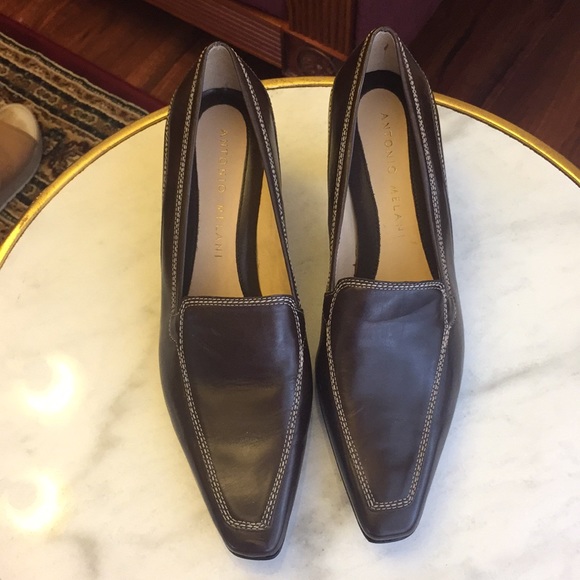 Last chance! 100% leather Antonio Melani Heels - Picture 2 of 5